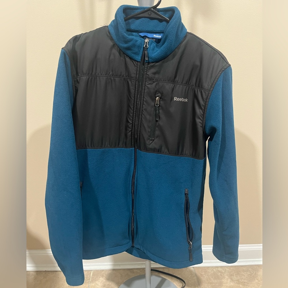 REEBOK Men’s Zip Up Sweater | Size: Small